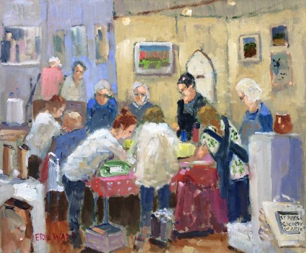 - Oil on Board, Painting by Eric Ward, measuring 25 x 30 cm (H x W) framed at 43 x 48 cm £425
